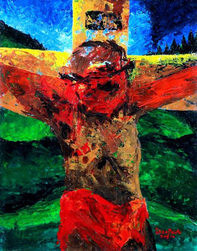 Crucifixion - It is finished by Patricia Brintle