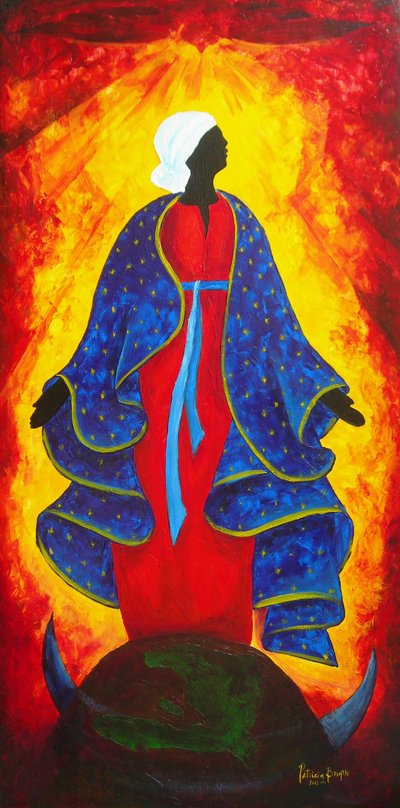 Madonna Hope of Haiti, 2012 by Patricia Brintle