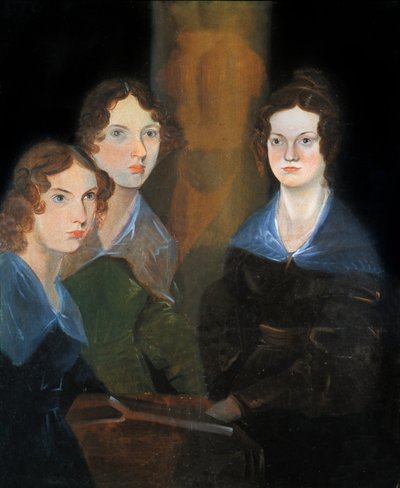 Portrait of the Three Bronte Sisters: Charlotte Bronte by Patrick Branwell Bronte