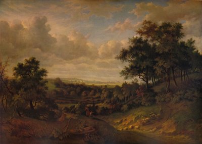 A View of the Thames: Greenwich in the Distance, 1820 by Patrick Nasmyth