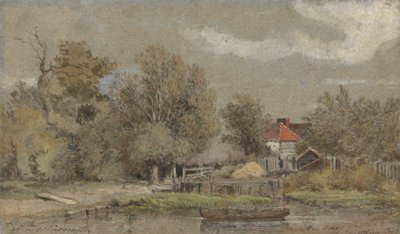 Battersea Fields, Painted for Charles Matthews, Esq. by Patrick Nasmyth