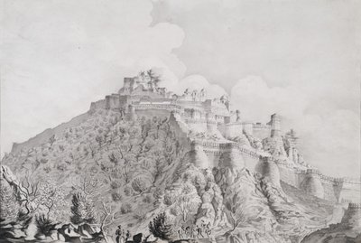 Citadel of the hill fortress of Komulmer by Patrick Waugh