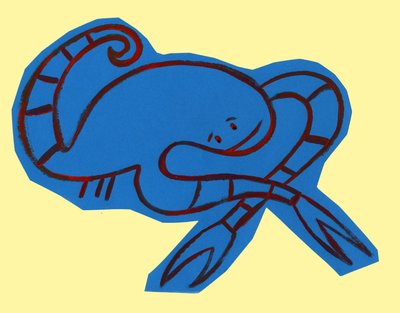 Horoscope: the sign of the scorpion. Illustration by P. La Porta. by Patrizia La Porta