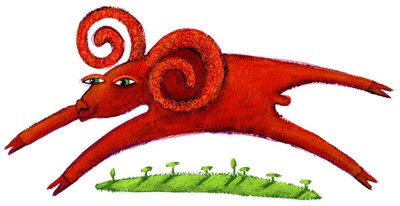 Representation of the Zodiacal Sign of Aries by Patrizia La Porta