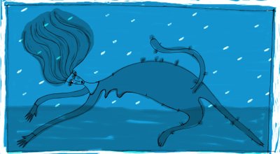 Strega del Tchesal: Witch Who Turns into a Cat to Spy on Men by Patrizia La Porta