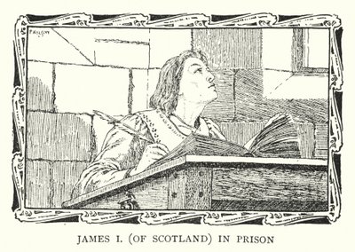 King James I of Scotland in prison by Patten (after) Wilson
