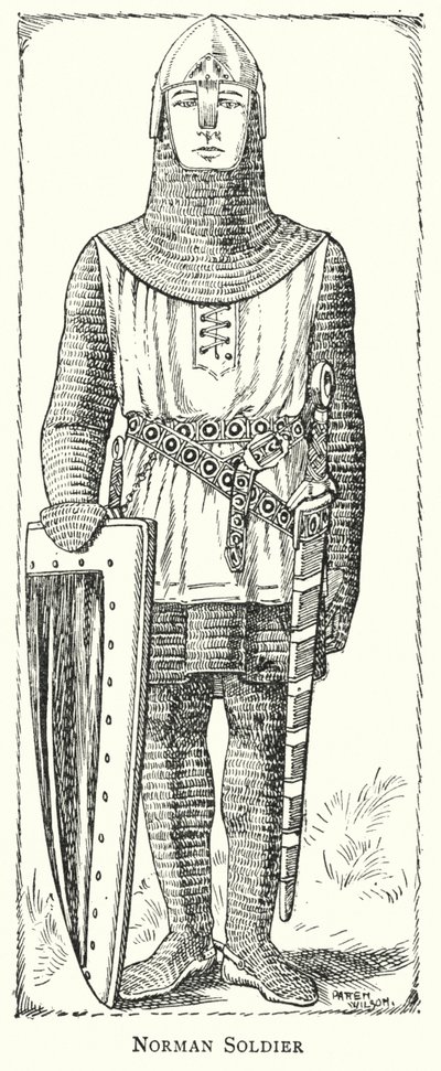 Norman Soldier by Patten (after) Wilson