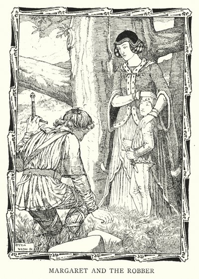 Queen Margaret and the Robber by Patten (after) Wilson