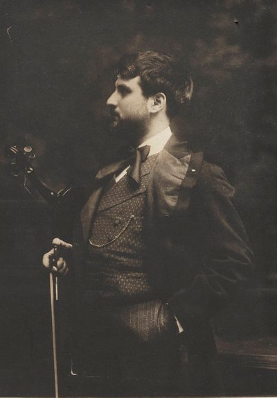 Portrait of the Violinist and Composer Joan Manén y Planas, c. 1910 by Pau Audouard