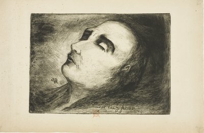 Vincent van Gogh on His Deathbed by Paul (1828 1909) Gachet