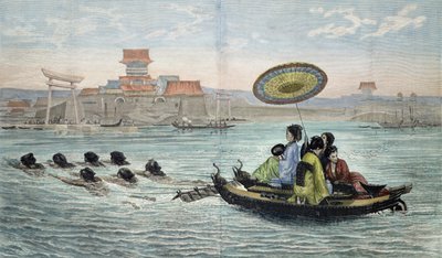 The Japanese Barque by Paul (after) Lenoir