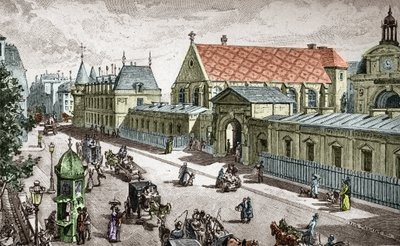 View on the Conservatory of the Arts and Crafts in Paris by Paul (after) Merwart