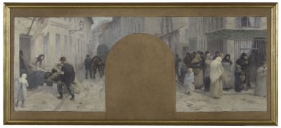 Sketch for the Hôtel de Ville de Paris, Prefect