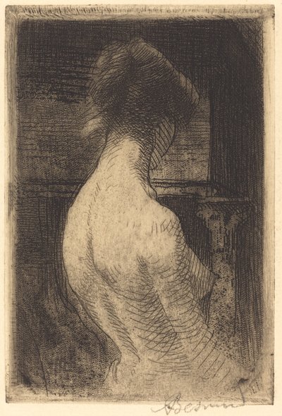 Back of a Woman by Paul Albert Besnard