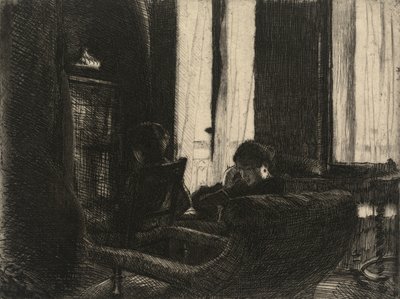 Intimacy by Paul Albert Besnard