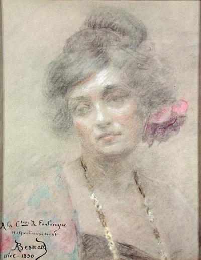 Portrait of a Woman by Paul Albert Besnard