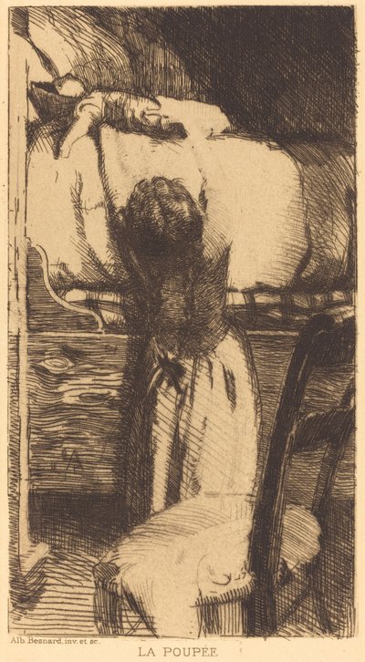 The Doll La Poupée, 1888 by Paul Albert Besnard