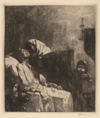 The End by Paul Albert Besnard