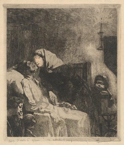The End, 1883 by Paul Albert Besnard