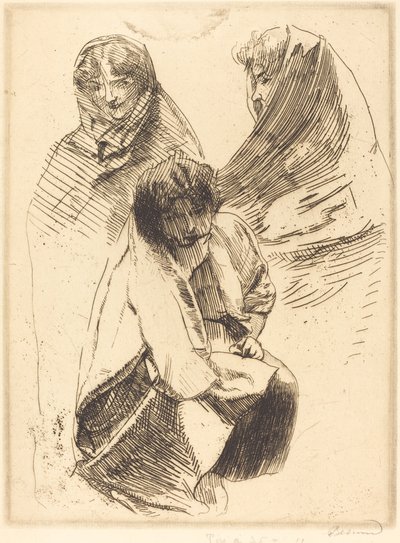Three Veiled Women by Paul Albert Besnard