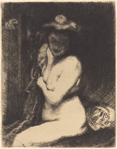 Woman at Her Toilette by Paul Albert Besnard