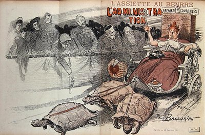 Caricature of the French Administration, from 