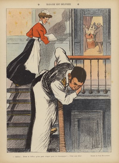 Illustration for Le Rire by Paul Balluriau