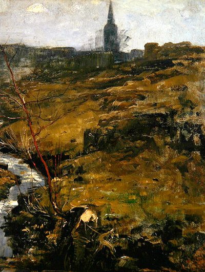 A Thuringian Landscape by Paul Baum