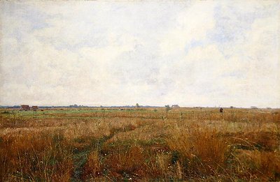 A Wide Dachau Summer Landscape by Paul Baum
