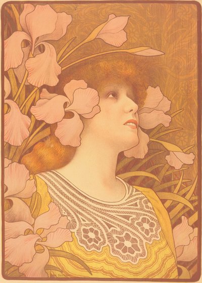 Sarah Bernhardt as Melisande by Paul Berthon