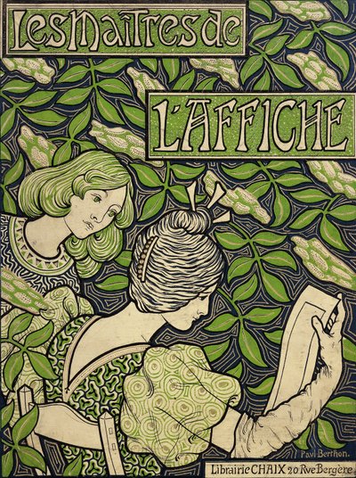 Title page from The Masters of the Poster, Volumes I-V by Paul Berthon
