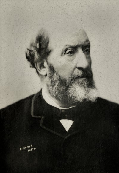 Portrait of Emile Augier by Paul Boyer