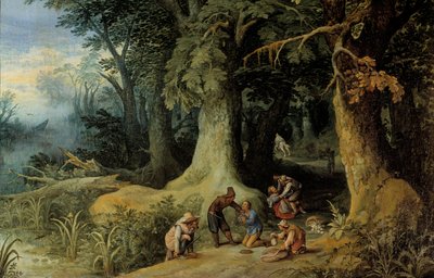 Weapon Attack in a Wood by Paul Bril