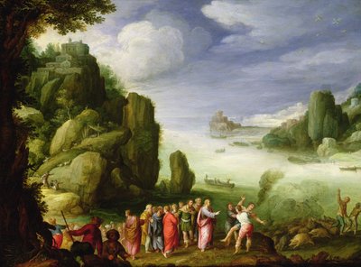 Christ Healing the Possessed of Gerasa, 1608 by Paul Bril