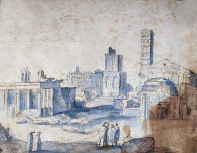 View of Rome by Paul Bril