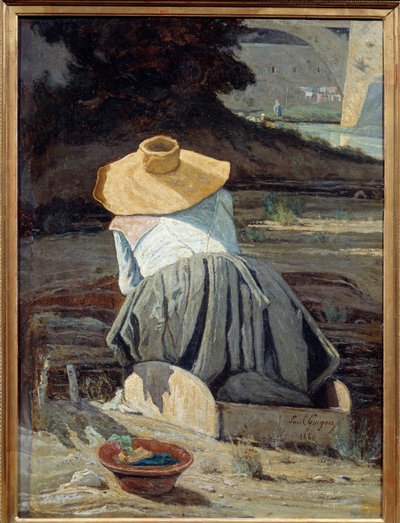 Lavandiere by Paul Camille Guigou