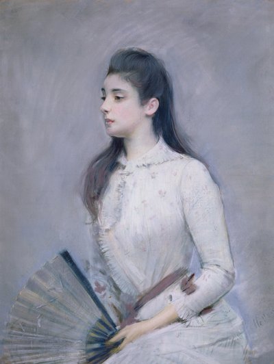 Portrait of Marie Jeanne Gouzien by Paul Cesar Helleu