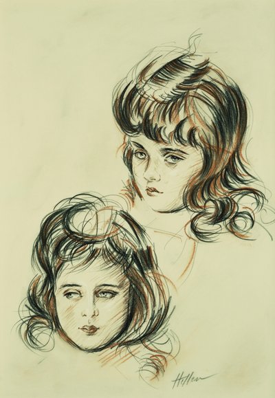 Two Studies of Ellen, the Artist