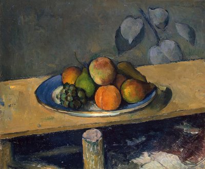 Apples, Pears and Grapes, c.1879 by Paul Cézanne