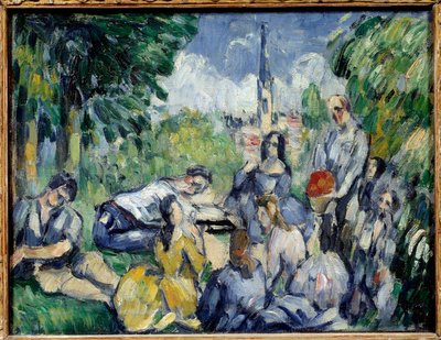 Breakfast on the Grass by Paul Cézanne