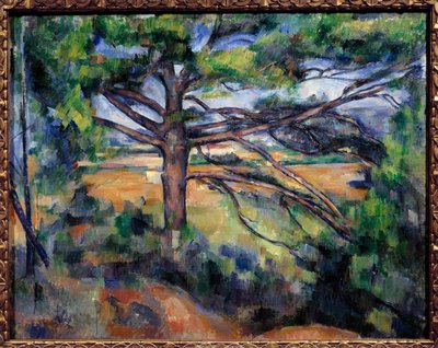 Great pine near Aix by Paul Cézanne