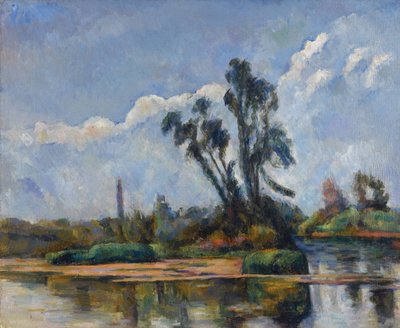 The River by Paul Cézanne
