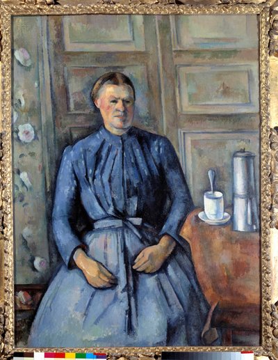 The Woman with the Coffee Pot by Paul Cézanne