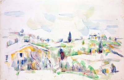 Landscape in Provence by Paul Cézanne