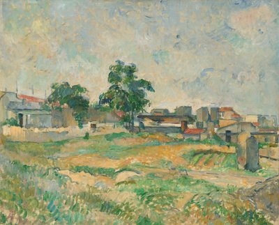 Landscape near Paris by Paul Cézanne
