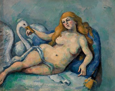 Leda and the Swan by Paul Cézanne