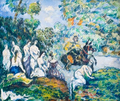 Legendary scene or Sancho in the water, c. 1878 by Paul Cézanne