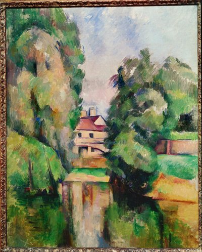 Mill on the River by Paul Cézanne