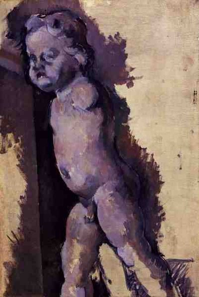 Plaster Cast of a Putto by Paul Cézanne