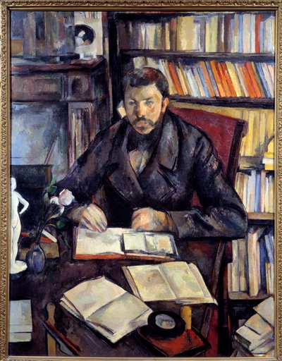 Portrait of Gustave Geffroy by Paul Cézanne